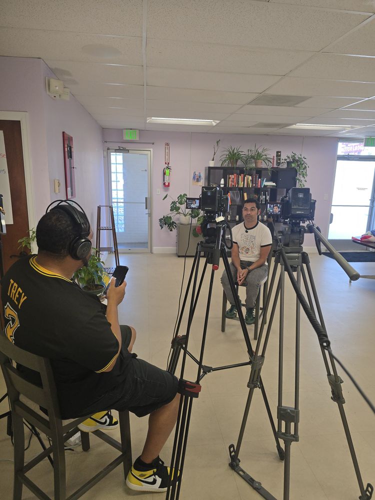 Recording community stories on camera